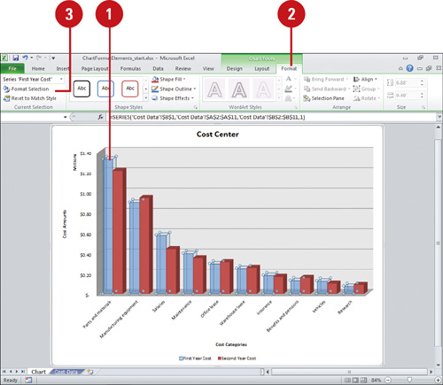 Where Is The Chart Elements Button In Excel